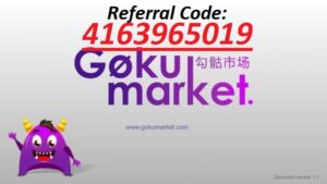 Gokumarket referral code